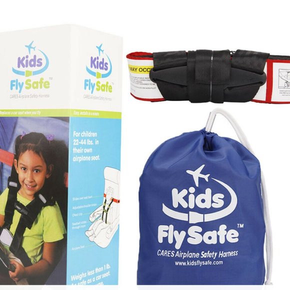 Cares Kids Fly Safe Airplane Safety Harness Seatbeltbelt Device with Box Sealed - Picture 4 of 7